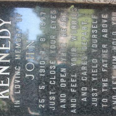 KENNEDY John 1910-1997