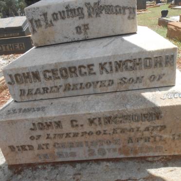 KINGHORN John George -1911