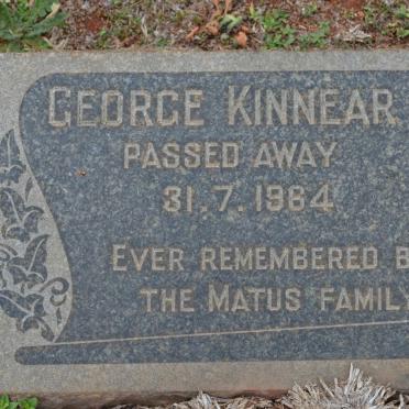 KINNEAR George -1964