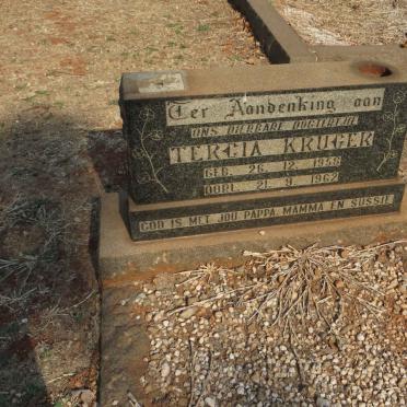 KRUGER Tercia 1958-1962