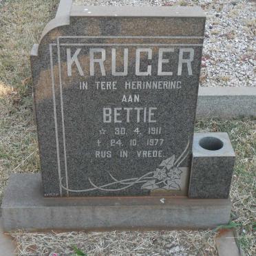 KRUGER Bettie 1911-1977