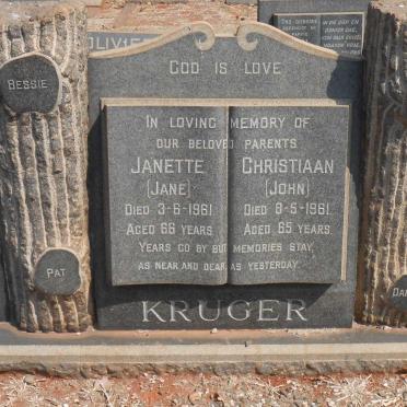 KRUGER Christiaan -1961 &amp; Janette -1961