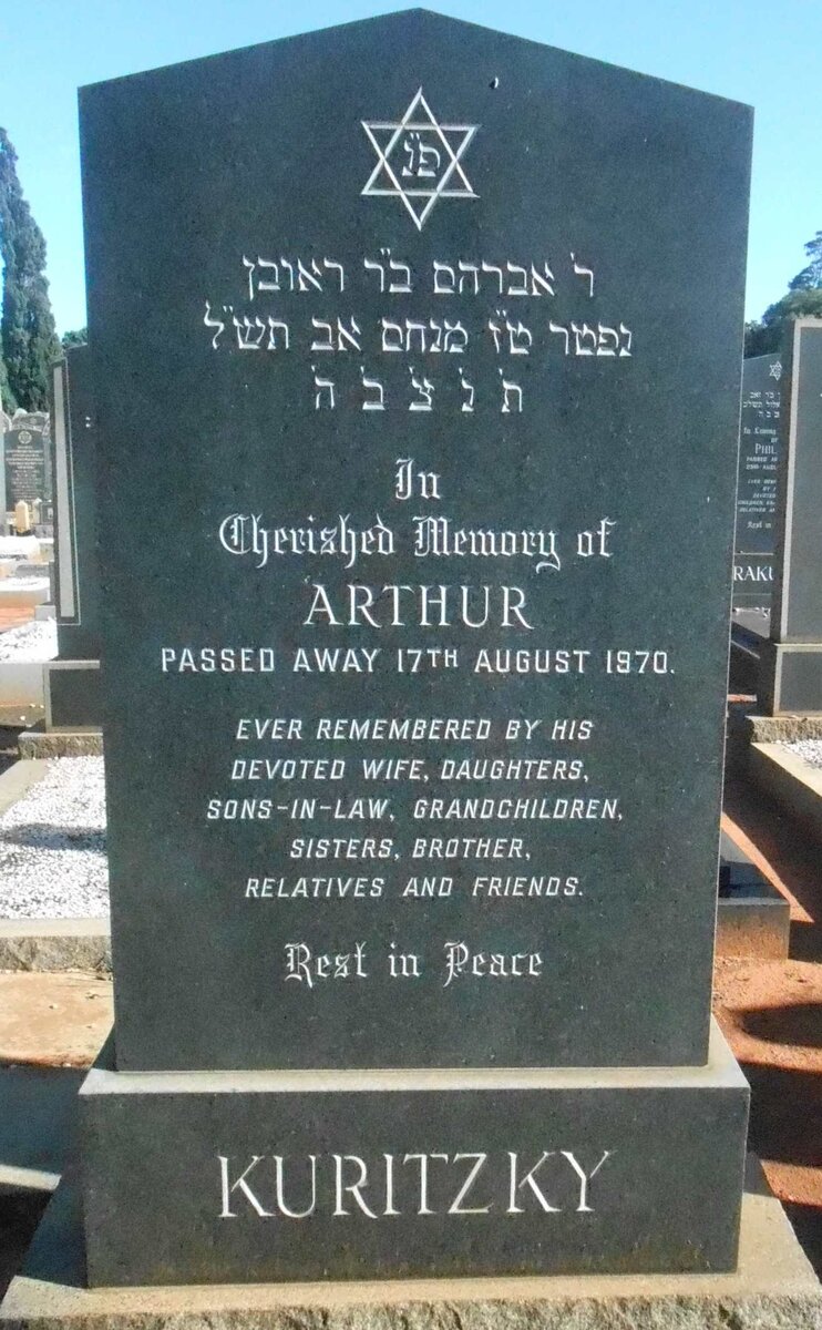 KURITZKY Arthur -1970