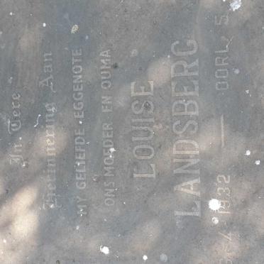 LANDSBERG Louise 1932-