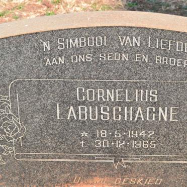 LABUSCHAGNE Cornelius 1942-1965