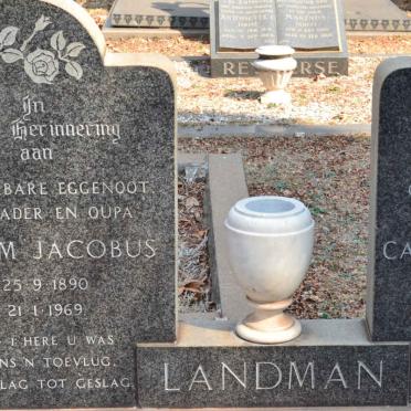 LANDMAN Willem Jacobus 1890-1969 &amp; Catharina Maria 1898-1973