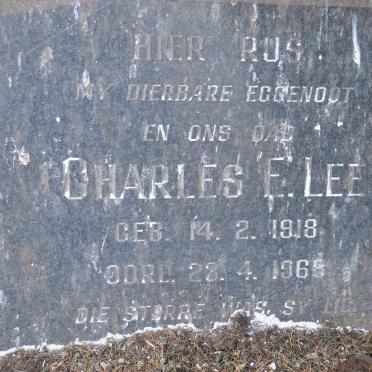 LEE Charles E. 1918-1968