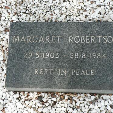 ROBERTSON Margaret 1905-1984
