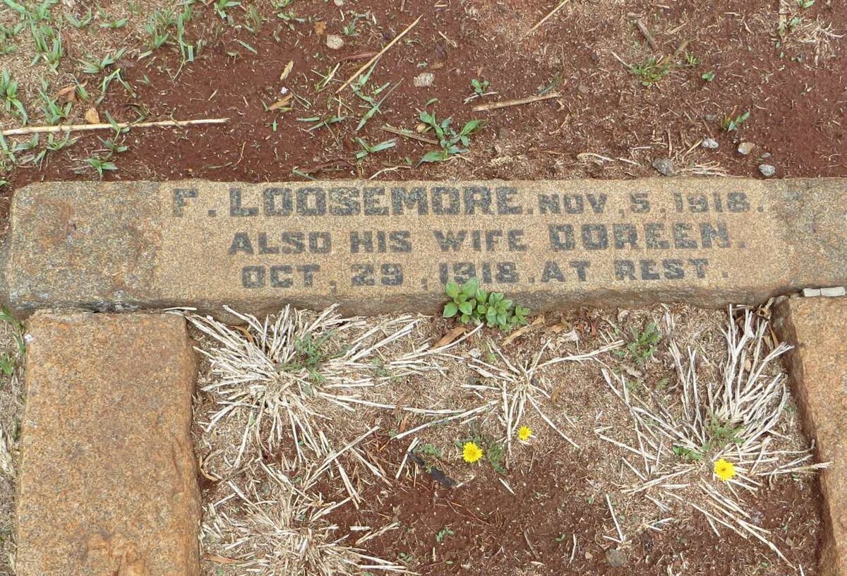LOOSEMORE F. -1918 &amp; Doreen -1918
