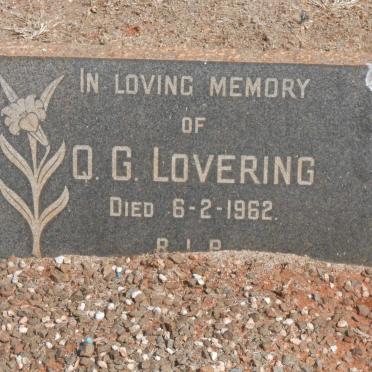 LOVERING Q.G. -1962