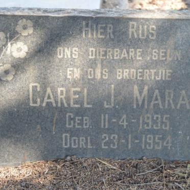 MARAIS Carel J. 1935-1954