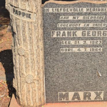 MARX Frank George 1923-1964
