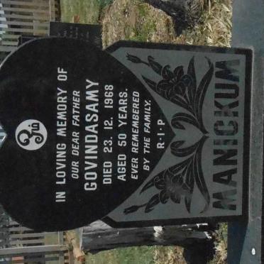 MANICKUM Govindasamy -1968