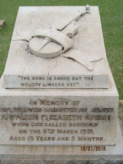 MASON Kathleen Elizabeth -1931