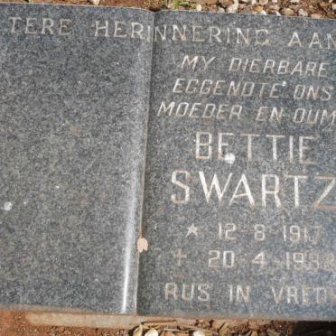 MATTHEE Casper Johannes -1950 &amp; Gesiena C.D. LOUW 1893-1978 :: SWARTZ Bettie 1917-1982