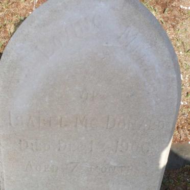 McDONALD Isabel -1906