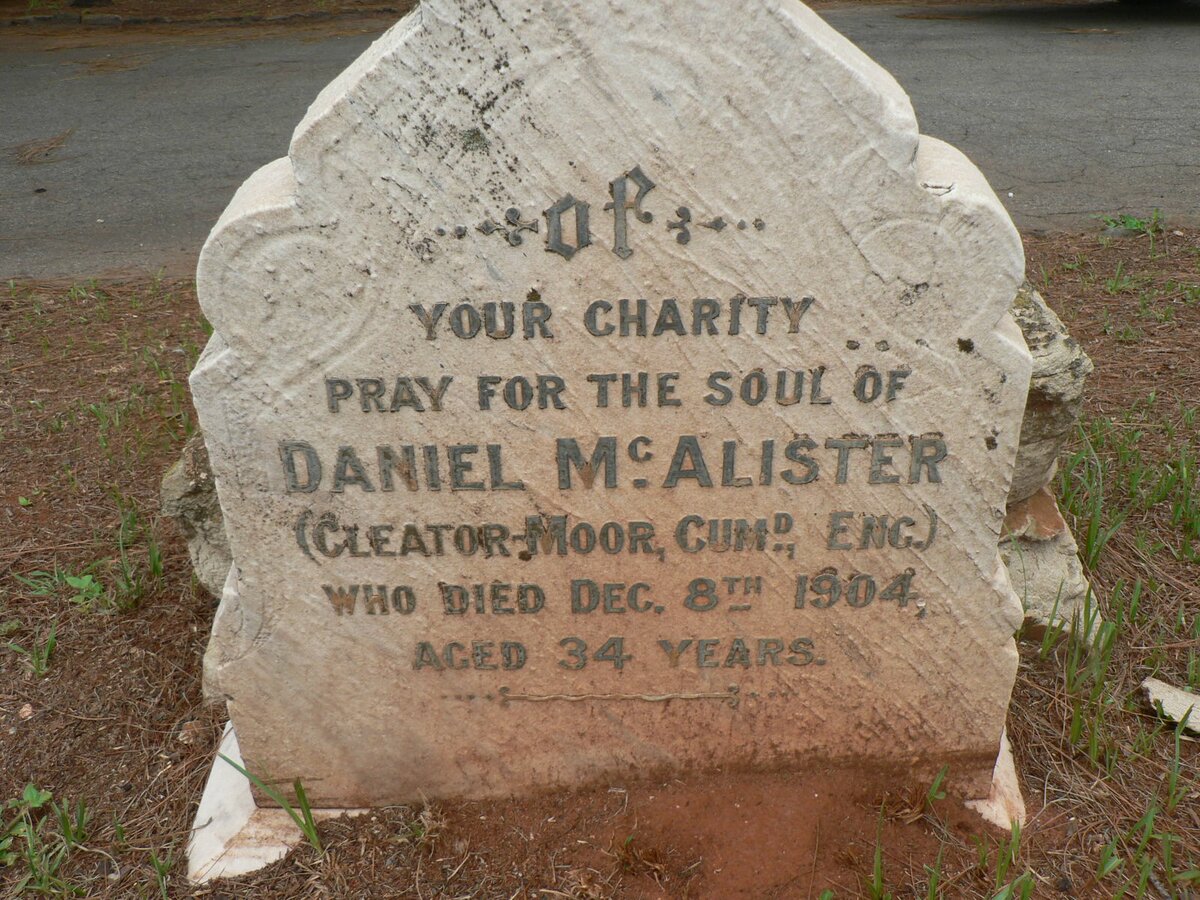 McALISTER Daniel -1904