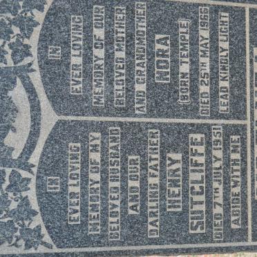 McELNEA Henry Sutcliffe -1951 &amp; Nora TEMPLE -1966