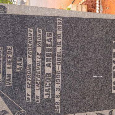 MEYER Jacob Andreas 1900-1967