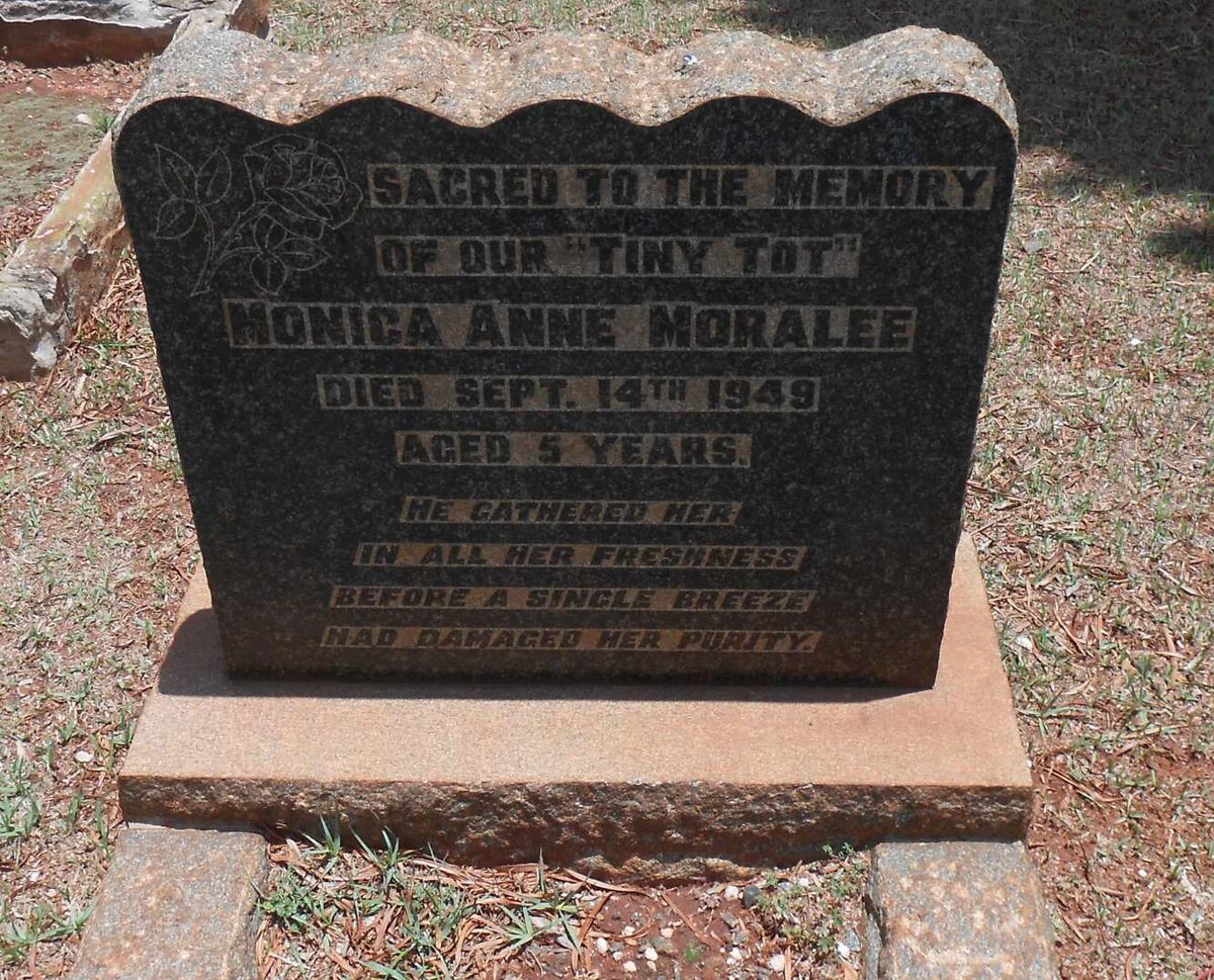 MORALEE Monica Anne -1949