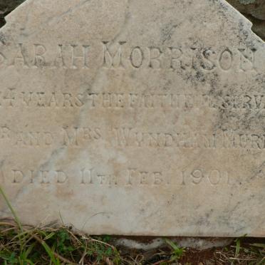 MORRISON Sarah -1901