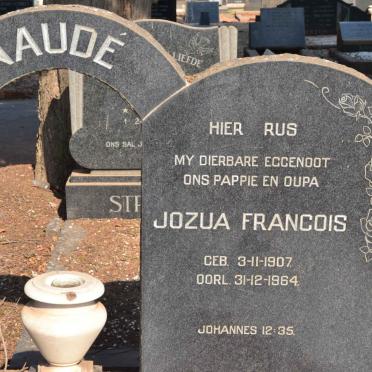 NAUDÉ Jozua Francois 1907-1964