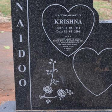 NAIDOO Krishna 1944-2004
