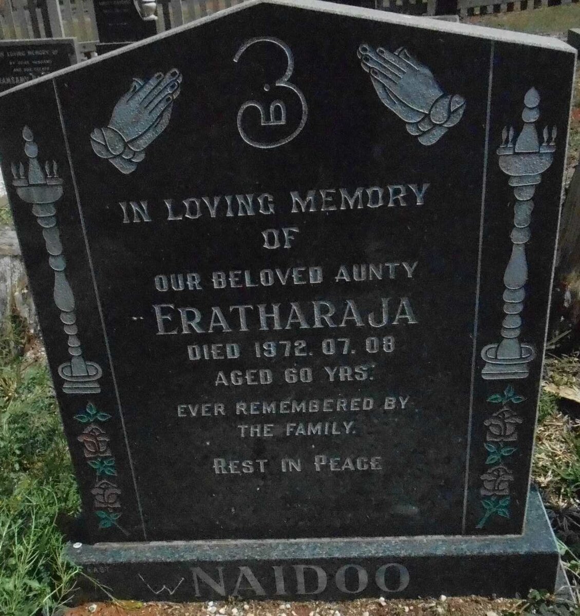 NAIDOO Eratharaja -1972