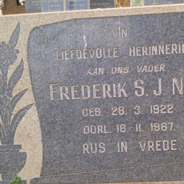 NEL Frederik S.J. 1922-1967