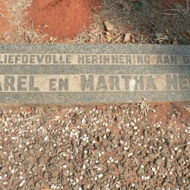 NEUHOFF Carel &amp; Martha
