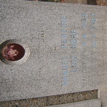 NERE Manuel Pereire Luiz 1952-1967