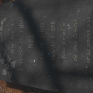 NEL Louis Jacobus 1879-1959