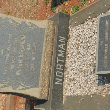 NORTMAN Willem Bergardus 1892-1965 &amp; Eva Catharina 1897-1976