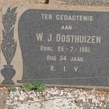 OOSTHUIZEN W.J. -1961