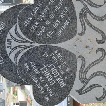 OPPERMAN Daniel Roedolf J. 1945-1988