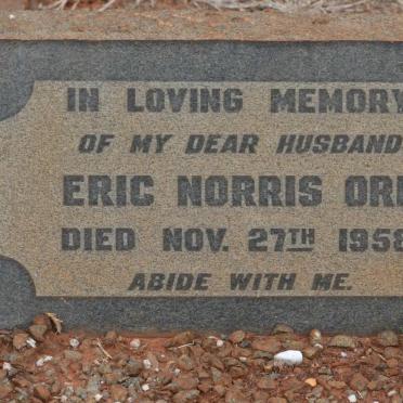 ORR Eric Norris -1958