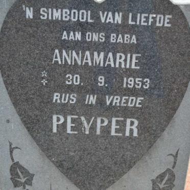 PEYPER Annamarie 1953-1953