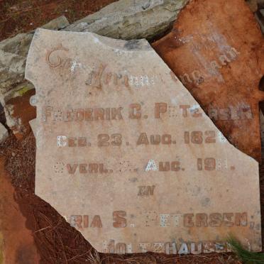 PETERSEN Frederik C. 1826-1911 &amp; Maria S. HOLTZHAUSEN