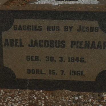 PIENAAR Abel Jacobus 1946-1961