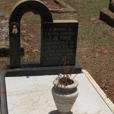 PINHO Laurinda Conceicâo F., de 1973-1974