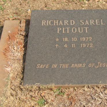 PITOUT Richard Sarel 1972-1972