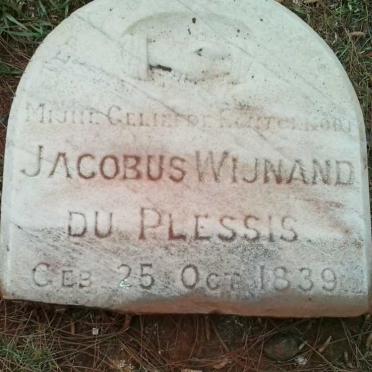 PLESSIS Jacobus Wijnand, du 1839-?