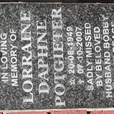 POTGIETER Lorraine Daphne 1949-2007