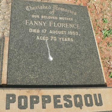 POPPESQOU Fanny Florence -1953