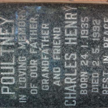 POULTNEY Charles Henry 1935-1992