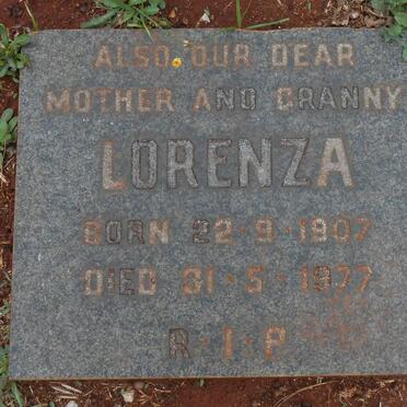 POPE Lorenza 1907-1977