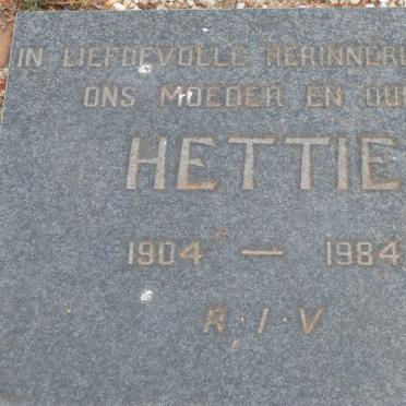 POTGIETER Hettie 1904-1984