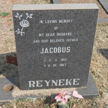 REYNEKE Jacobus 1915-1967