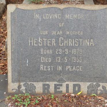 REID Hester Christina 187?-1955