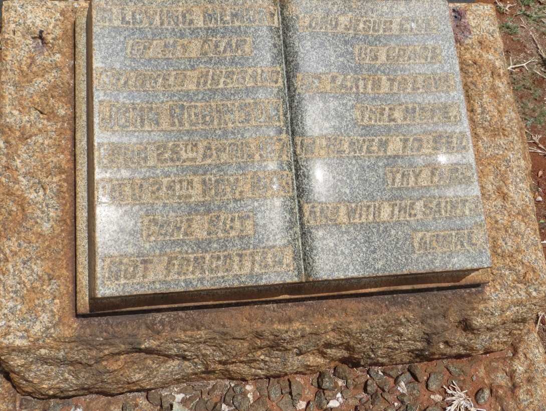 ROBINSON John 1871-1943